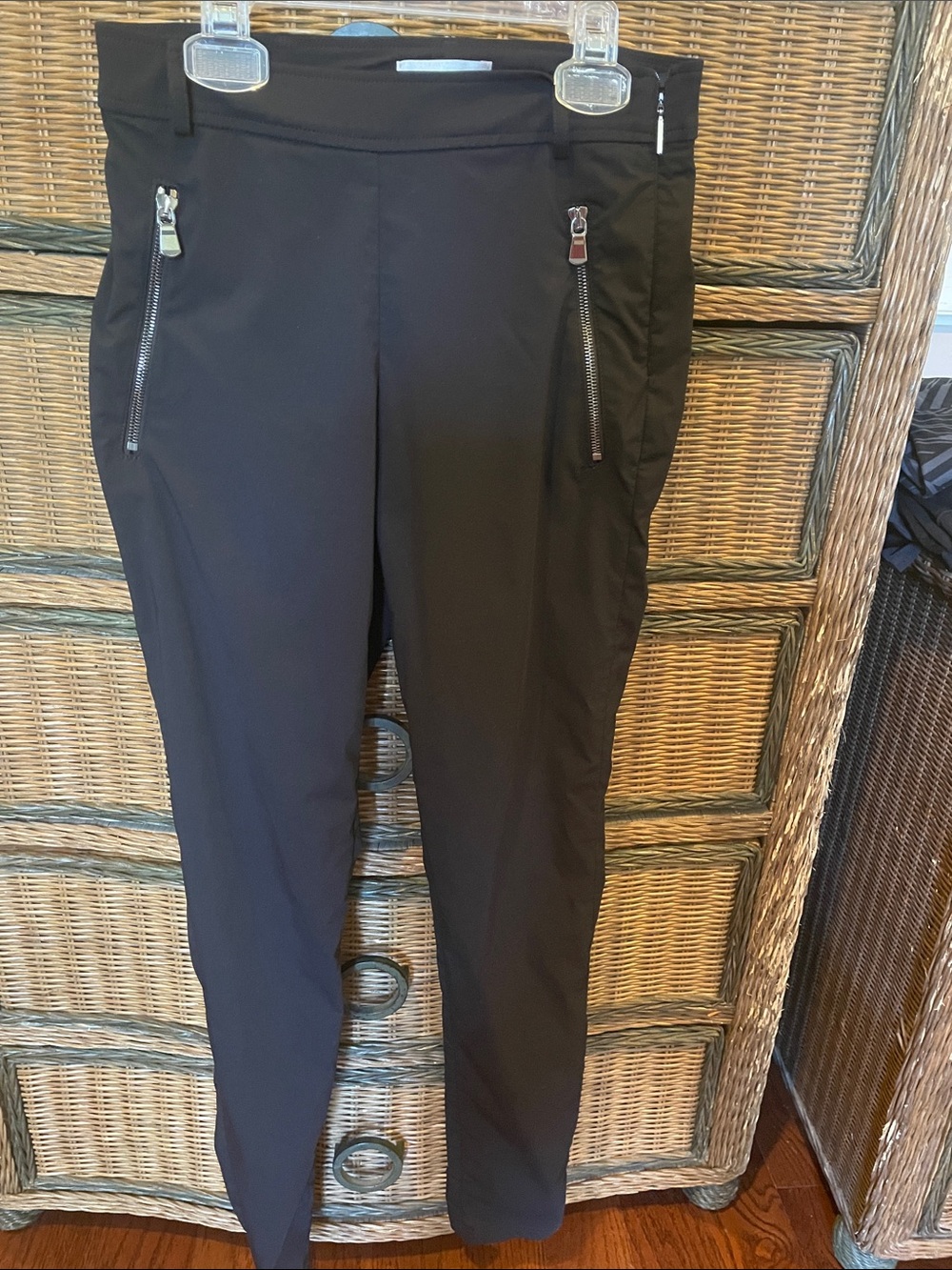 ANATOMIE Black Crinkly Leggings
